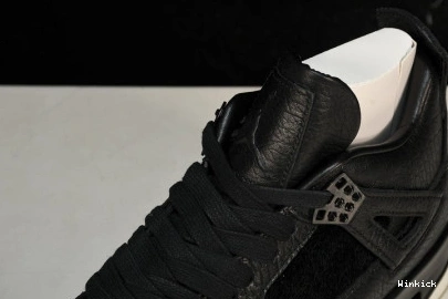 Retro Hair Pony 4 Black Jordan 819139-010 0727